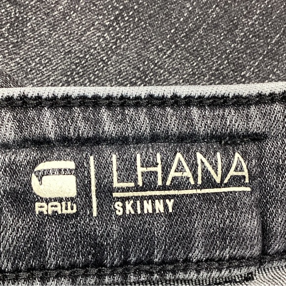 G RAW LHANA Factory Faded Gray Jeans Mens 29 - Picture 11 of 16